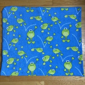 Cute Jumping Frogs Fleece Blanket 50"x60"